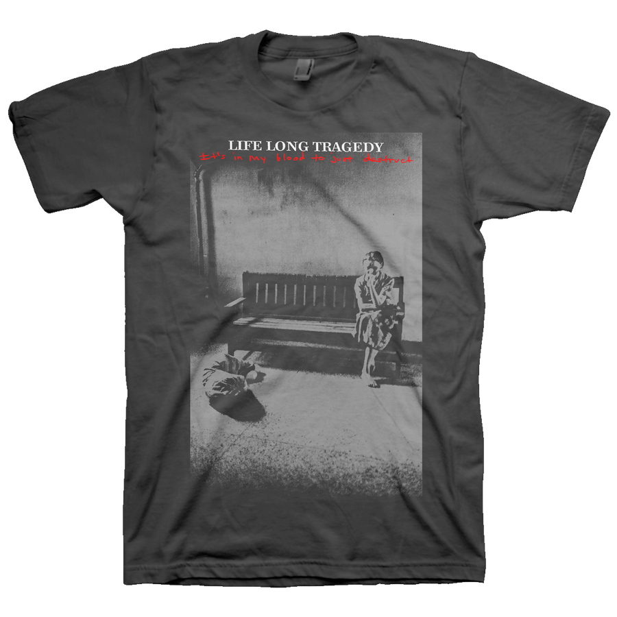 Life Long Tragedy "Destruct" Grey T-Shirt