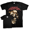 Lowest Creature "Snake Skull" Black T-Shirt