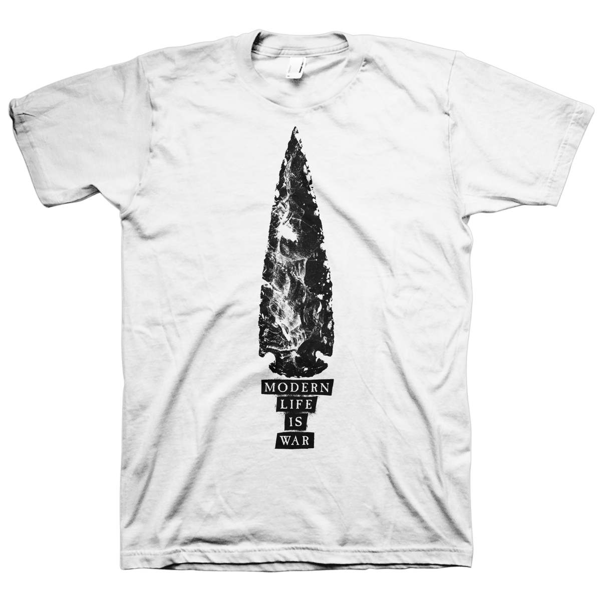 Modern Life Is War "Arrowhead" White T-Shirt
