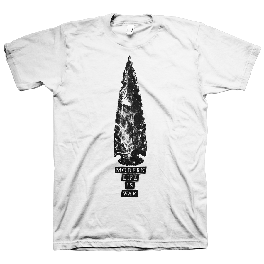 Modern Life Is War "Arrowhead" White T-Shirt