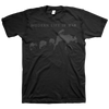 Modern Life Is War "Pack Of Wolves" Black On Black T-Shirt