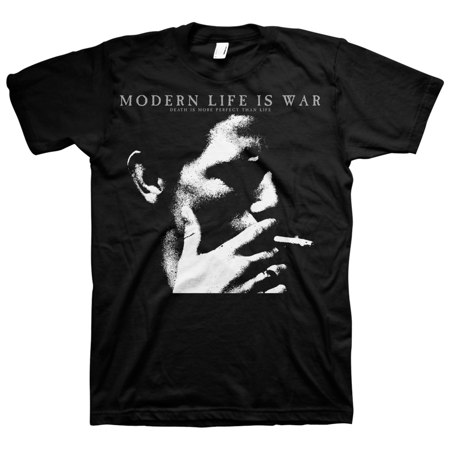 Modern Life Is War "Smoker" Black T-Shirt