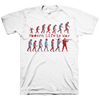 Modern Life Is War "Evolution Vol. 2 Red & Blue" White T-Shirt