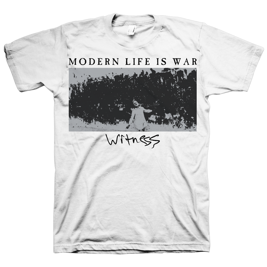 Modern Life Is War "Child" White T-Shirt