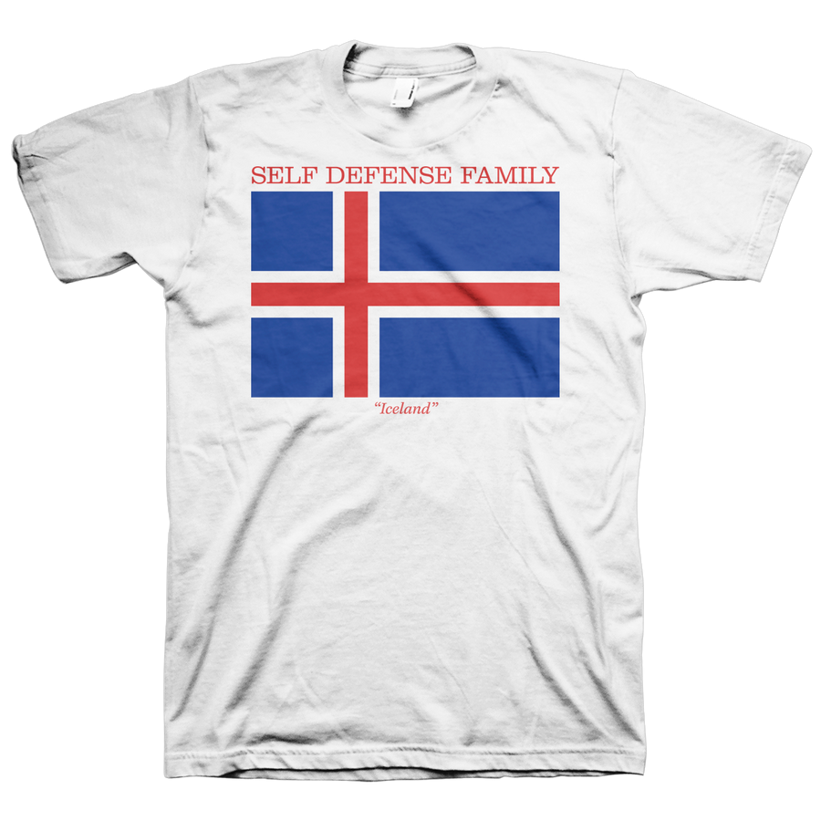 Self Defense Family "Iceland" White T-Shirt