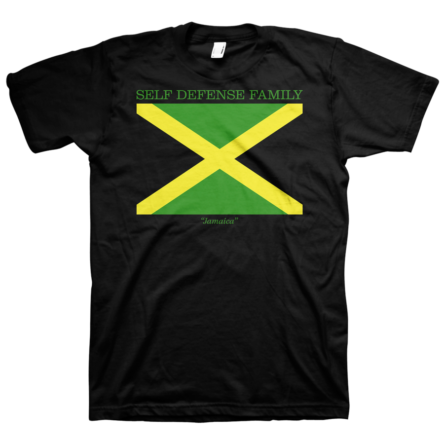 Self Defense Family "Jamaica" Black T-Shirt