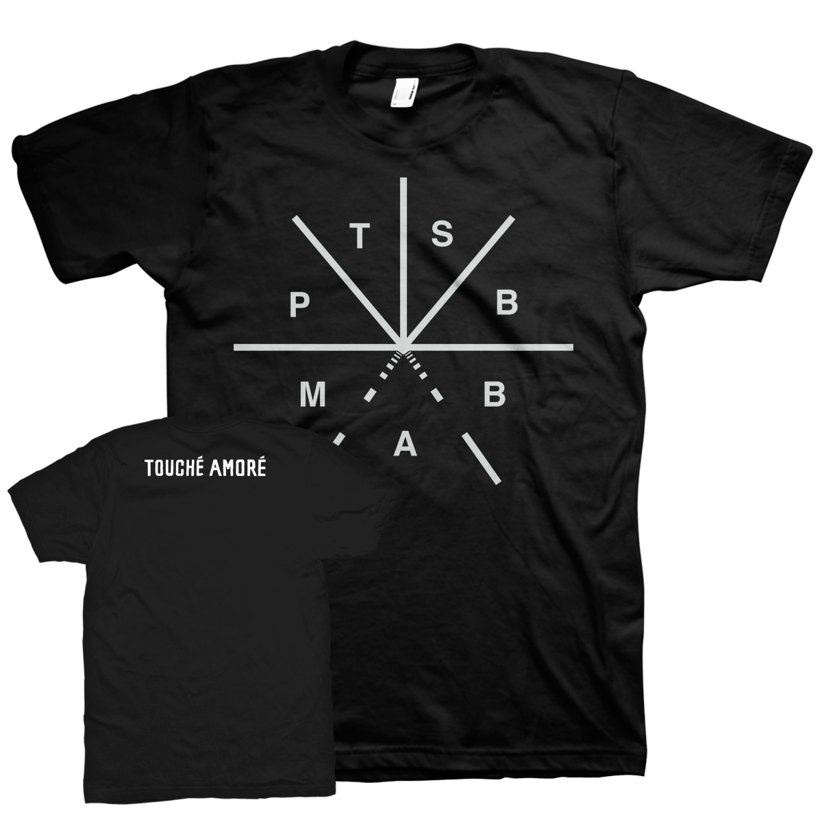 Touche Amore "Symbol" Black T-Shirt