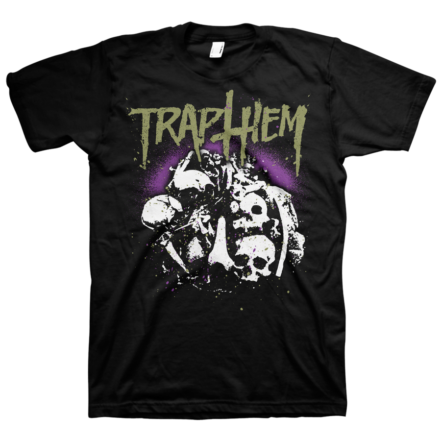 Trap Them "Skulls" Black T-Shirt