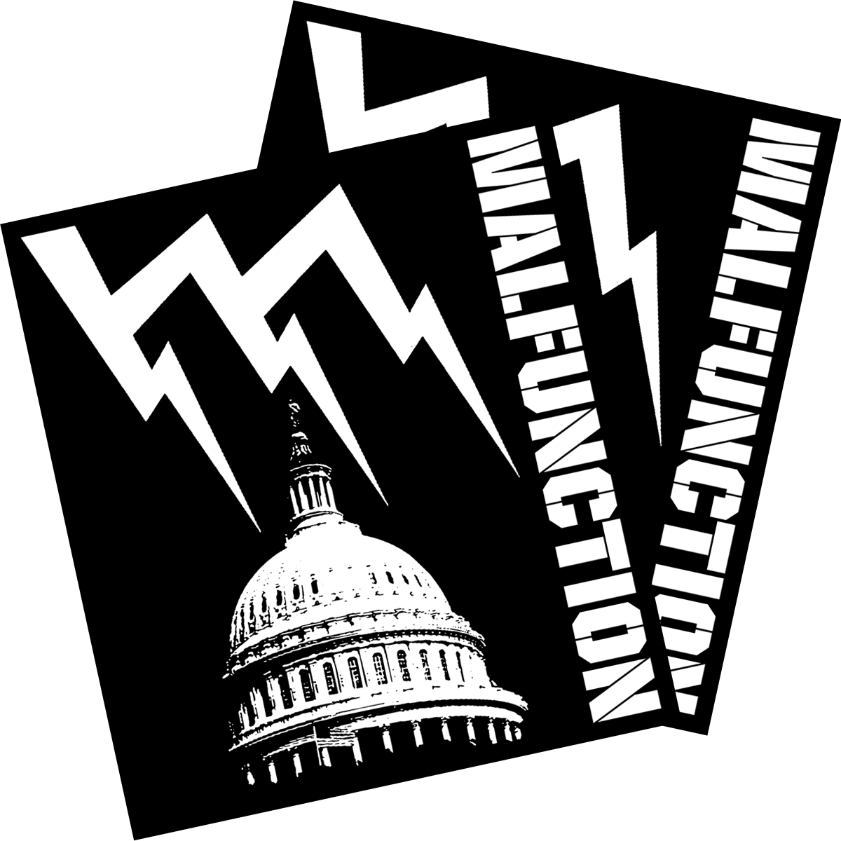 Malfunction "2 Small Logo" Stickers