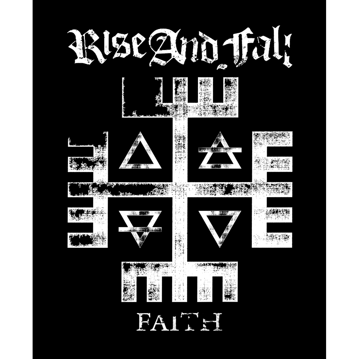 Rise And Fall "Faith" Sticker