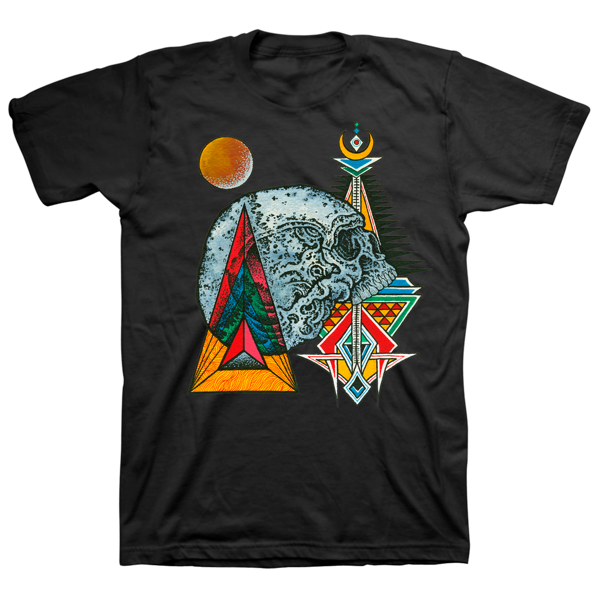 Thomas Hooper "Temple Antenna" Premium Black T-Shirt