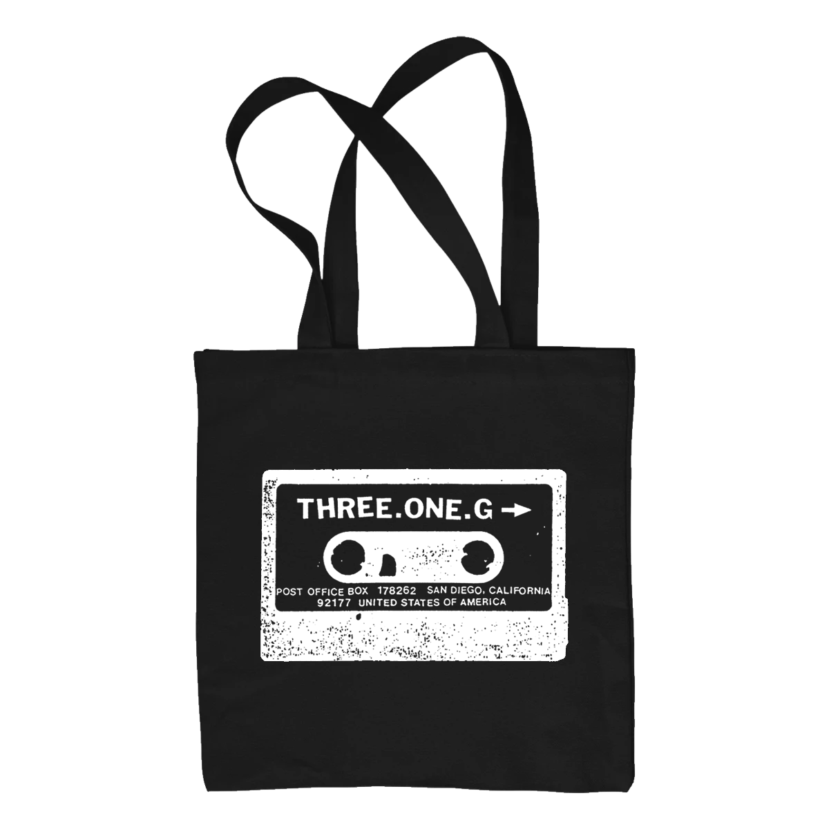 Three One G "Cassette Logo" Tote Bag