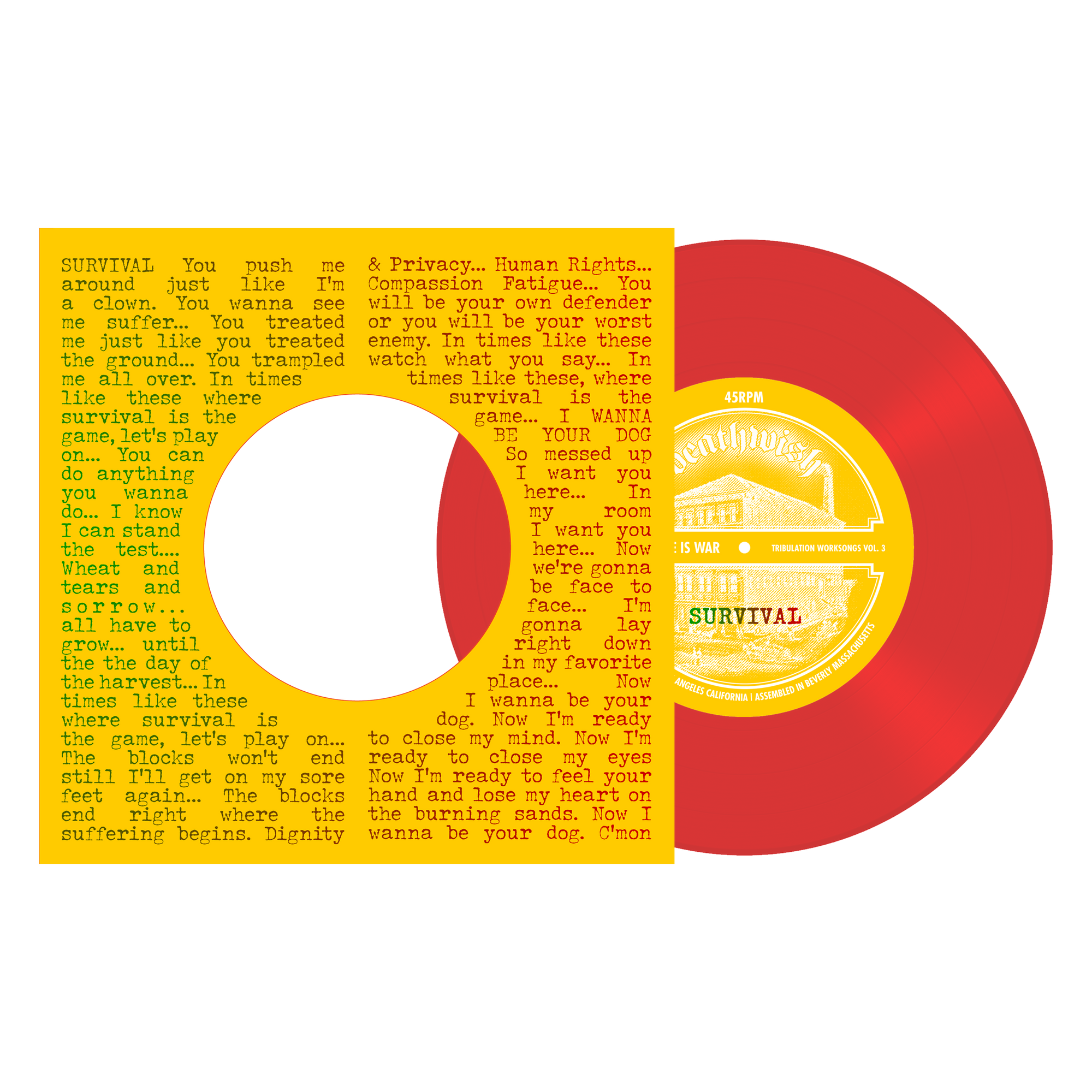 Modern Life Is War "Tribulation Worksongs Vol. 3"