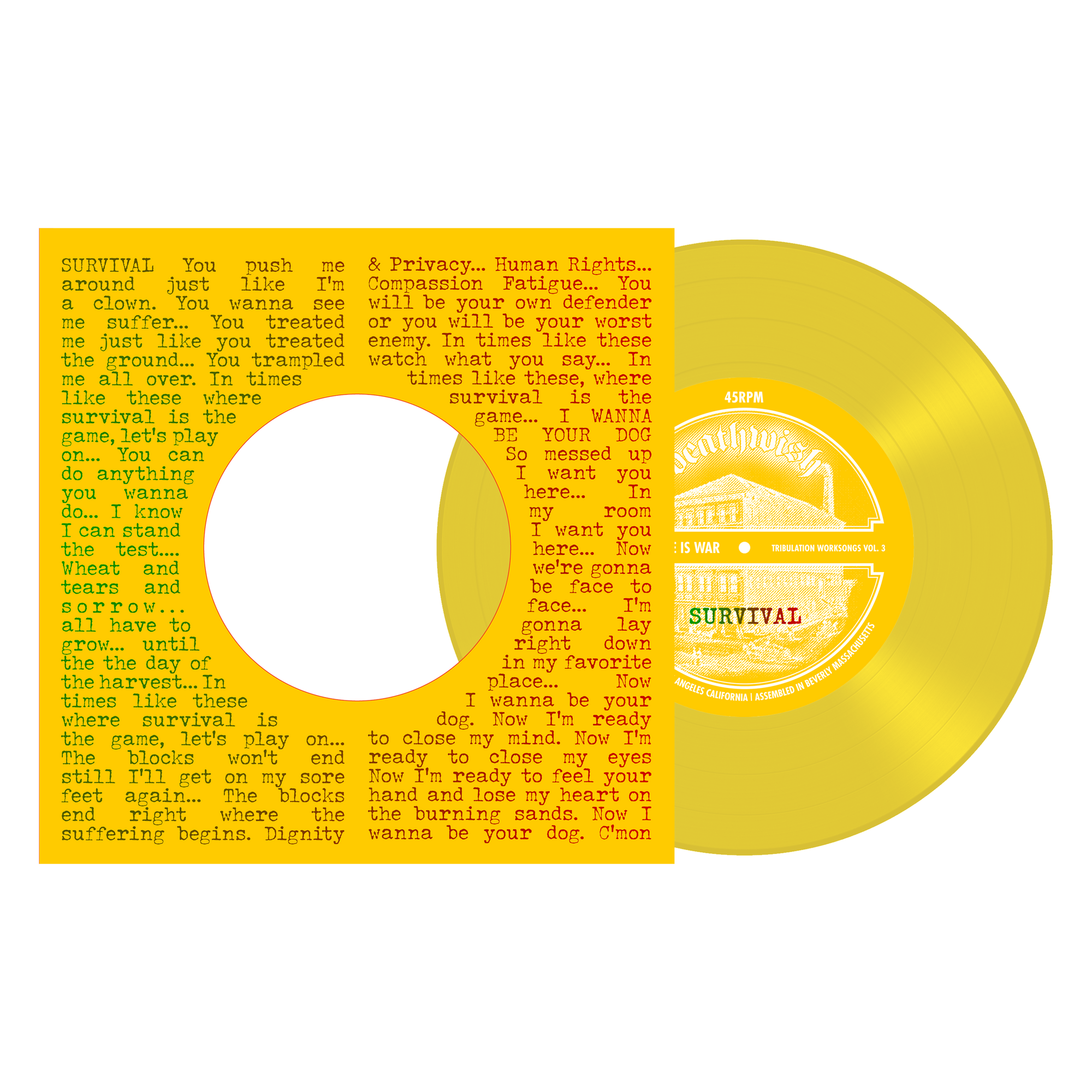 Modern Life Is War "Tribulation Worksongs Vol. 3"