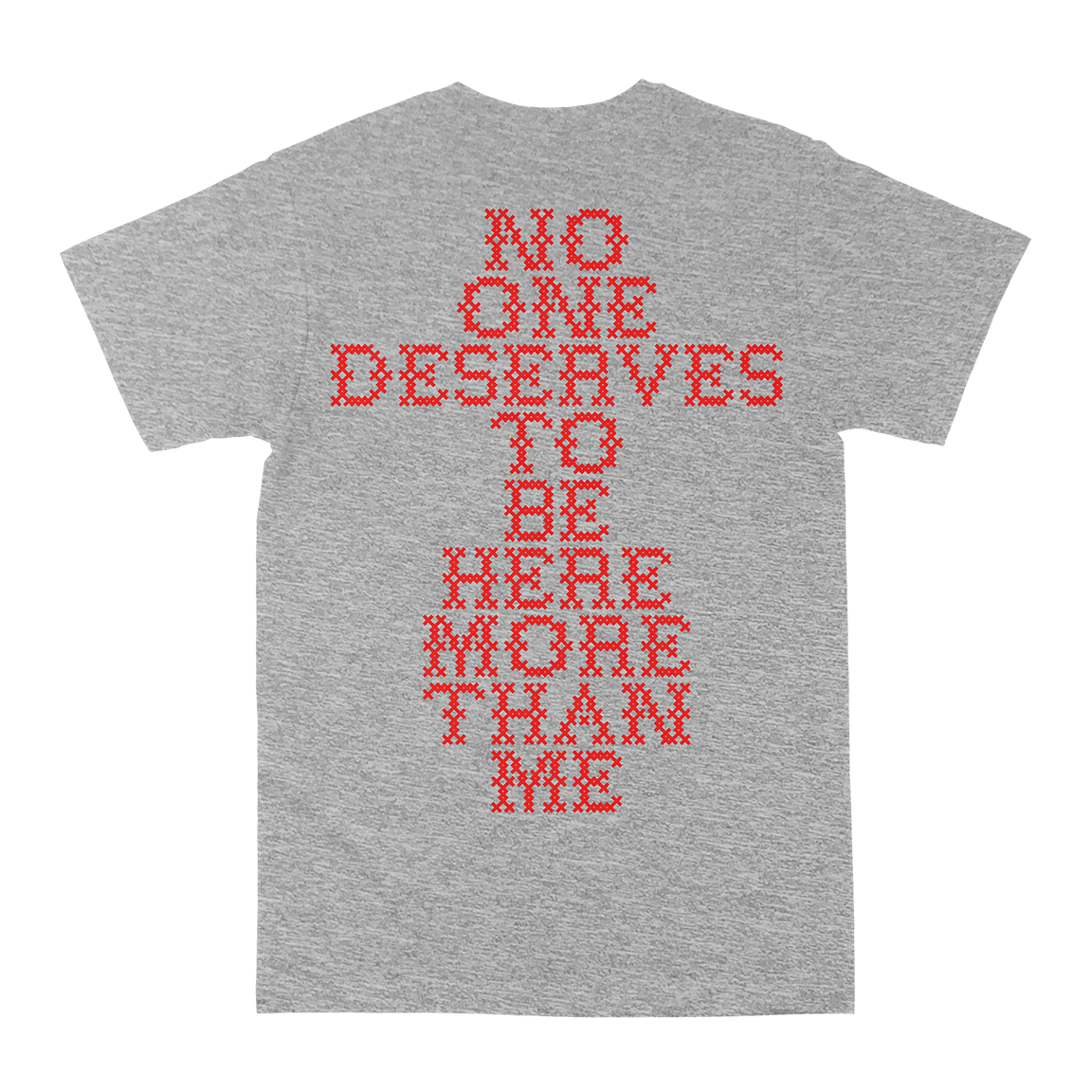 Blacklisted “No One: Girl” Heather Grey T-Shirt