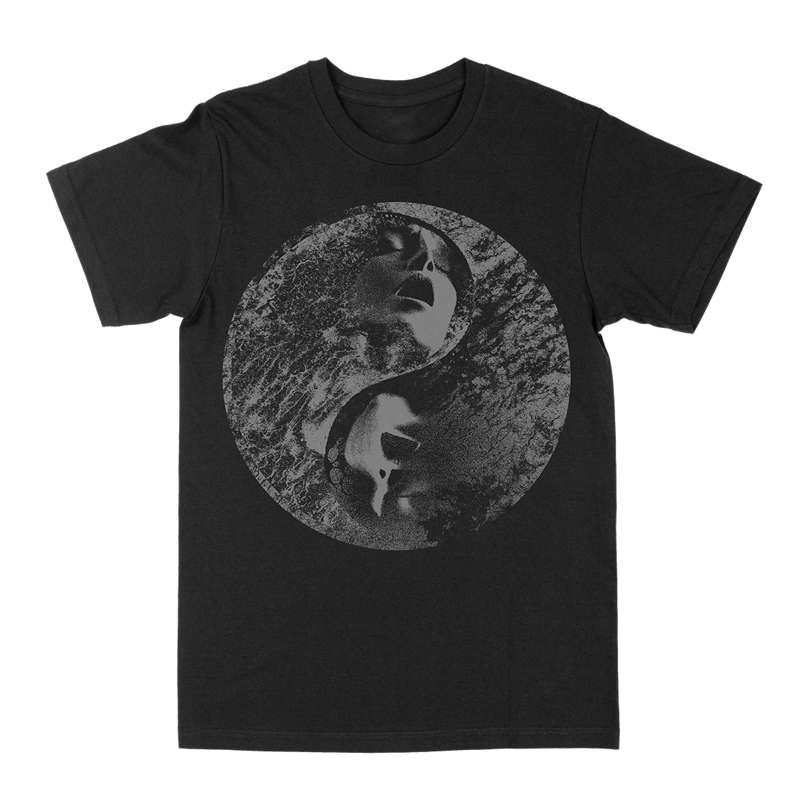 END / Cult Leader "Gather & Mourn: Silver" Black T-Shirt