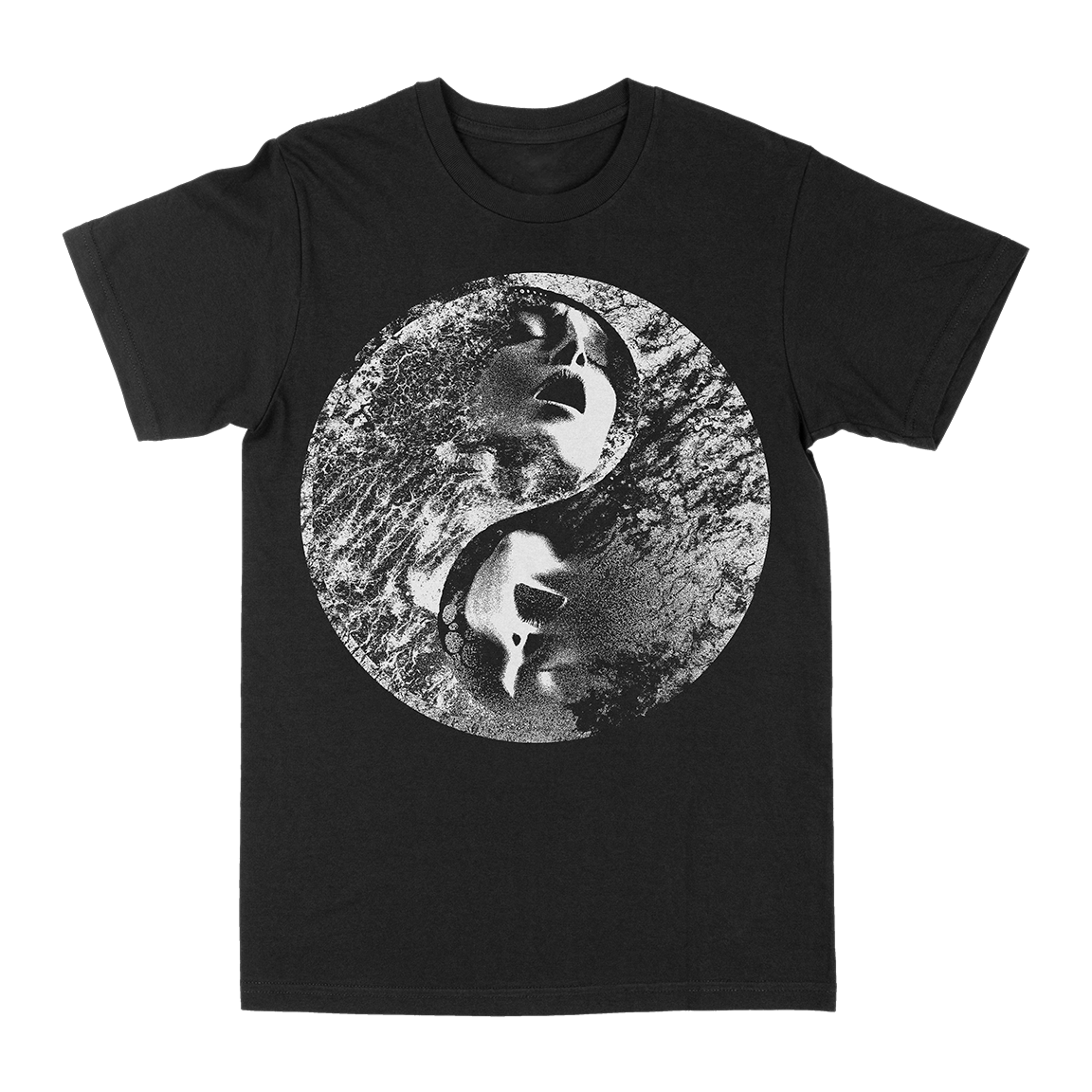 END / Cult Leader "Gather & Mourn: White" Black T-Shirt