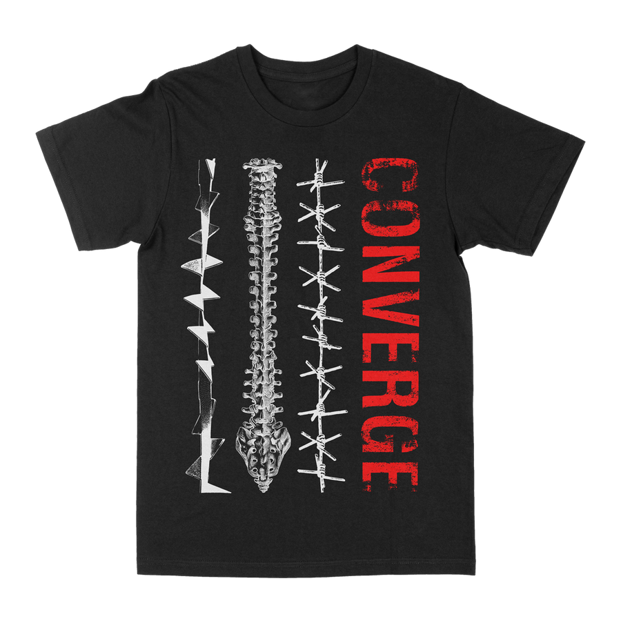 Converge "Spine" Black T-Shirt