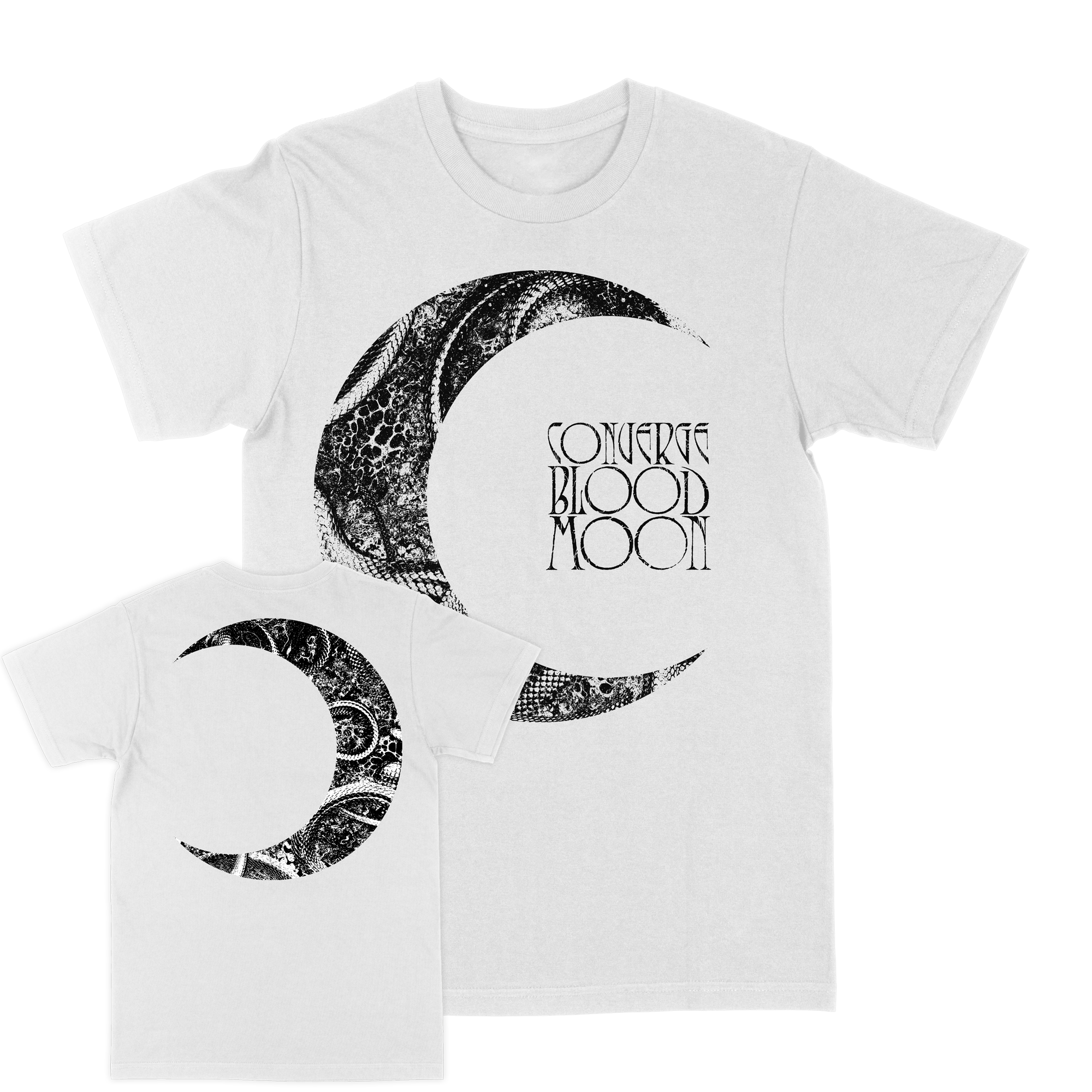 Converge Bloodmoon "Moon" White T-Shirt