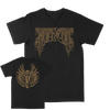 The Hope Conspiracy "Crest: Gold" Black T-Shirt