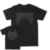 The Hope Conspiracy "Crest: Grey" Black T-Shirt
