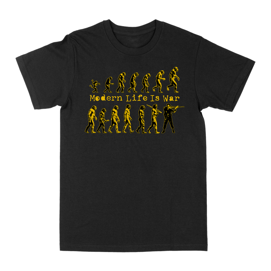 Modern Life Is War "Evolution 3" Black T-Shirt