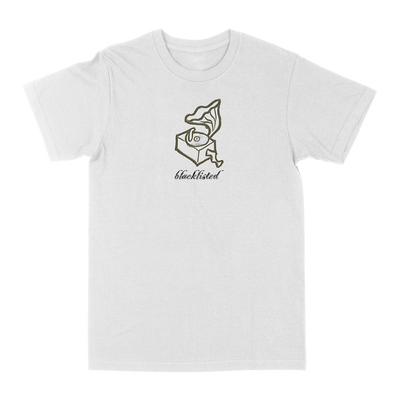 Blacklisted “No One: Phonograph” White T-Shirt