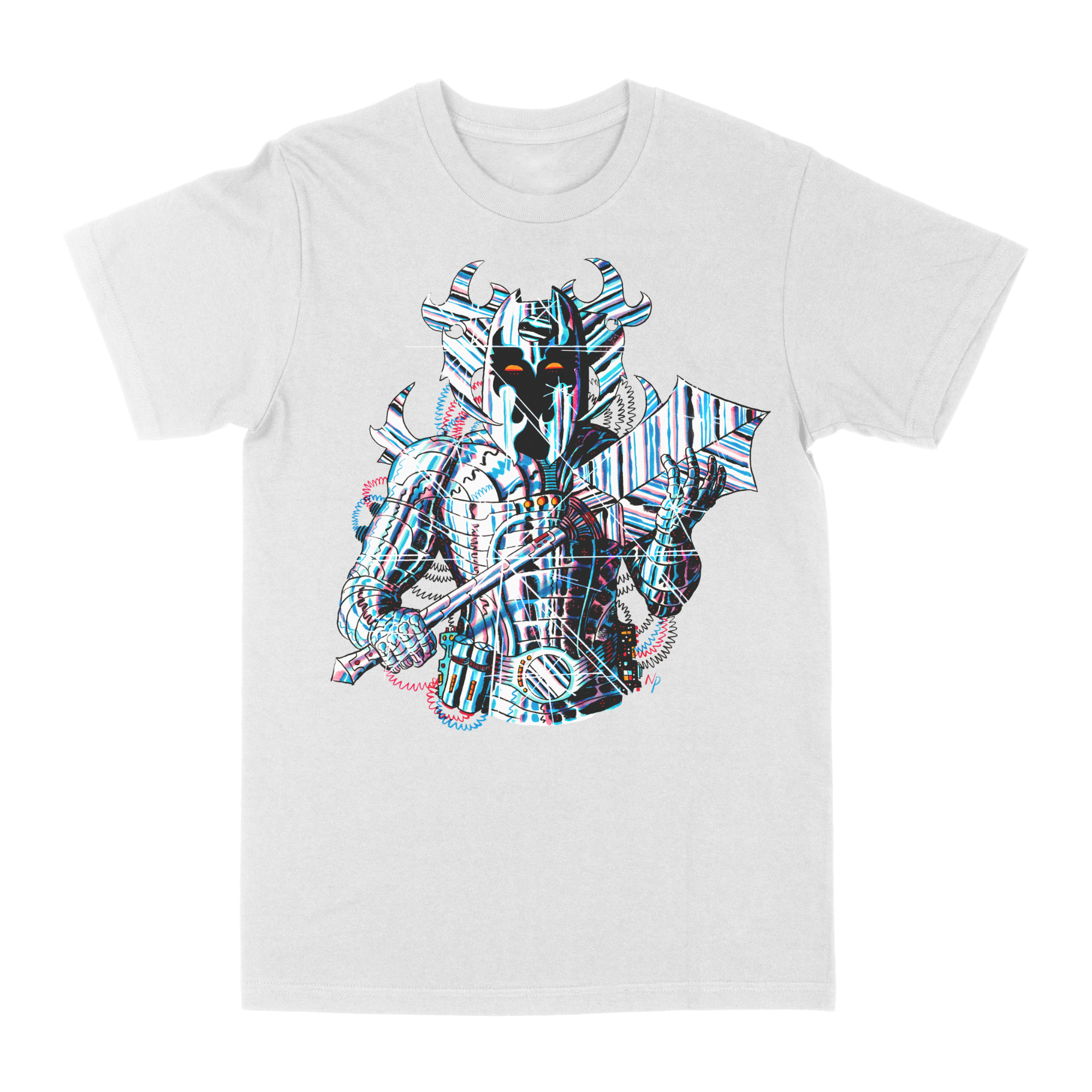 Nick Pyle "Aktomathon" White T-Shirt