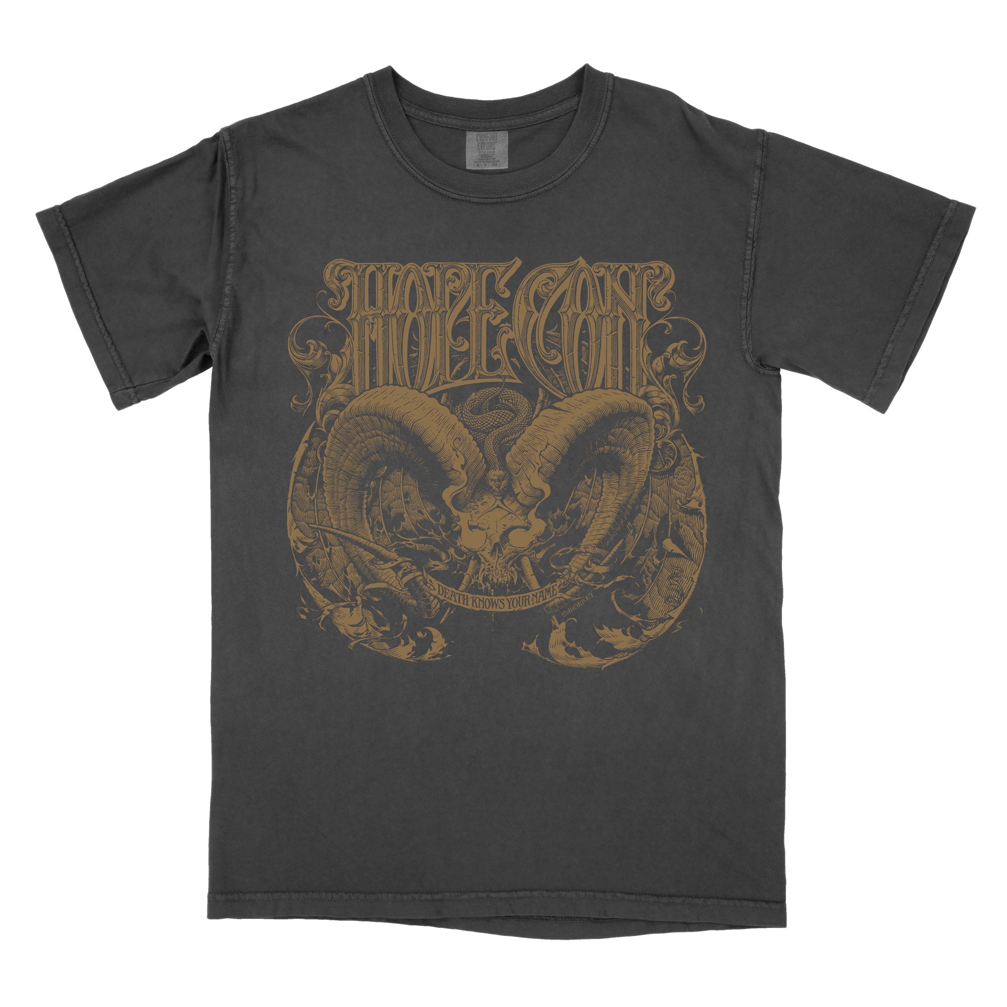 The Hope Conspiracy "Death Knows Your Name" Premium Black T-Shirt