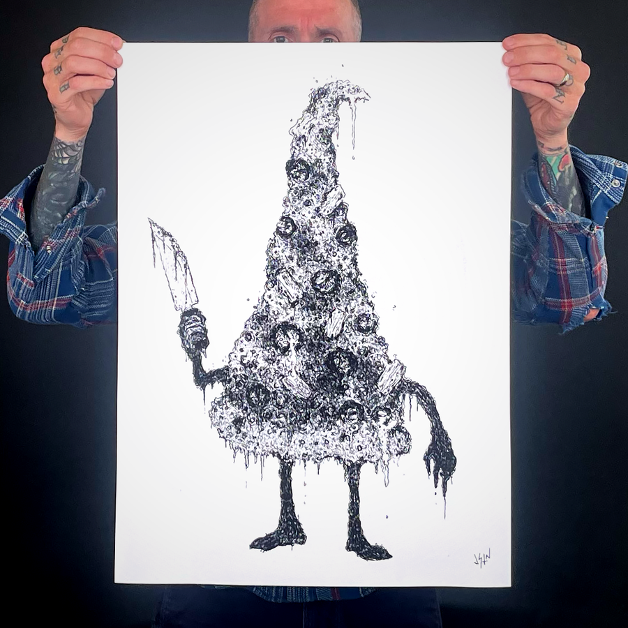 VBERKVLT "Pizza" Giclee Print