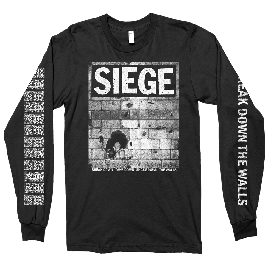 Siege "Walls" Black Longsleeve