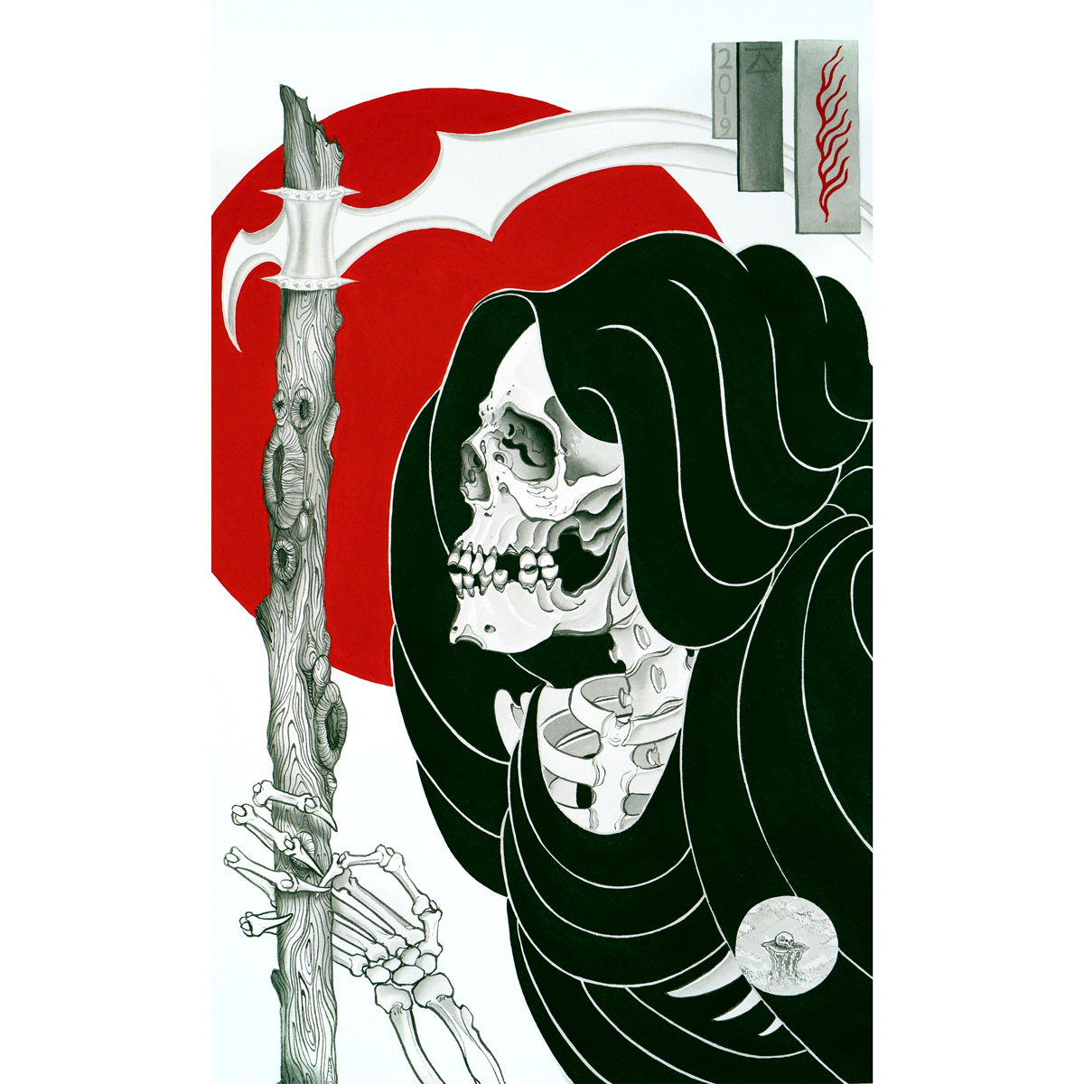 Zac Scheinbaum "Reaper" Giclee Print