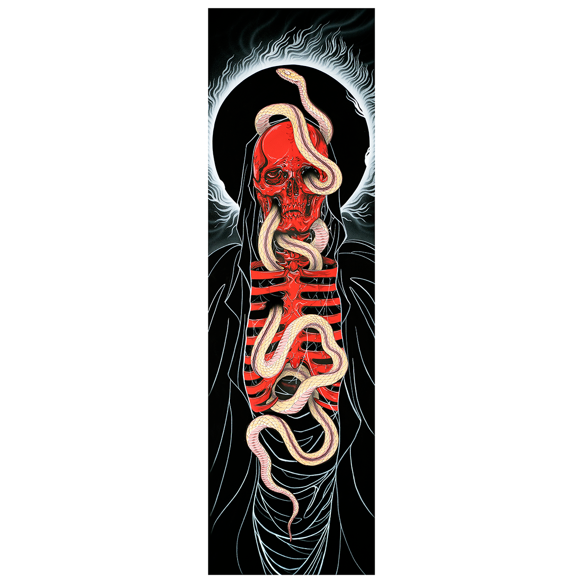 Zac Scheinbaum "Red Knight" Giclee Print