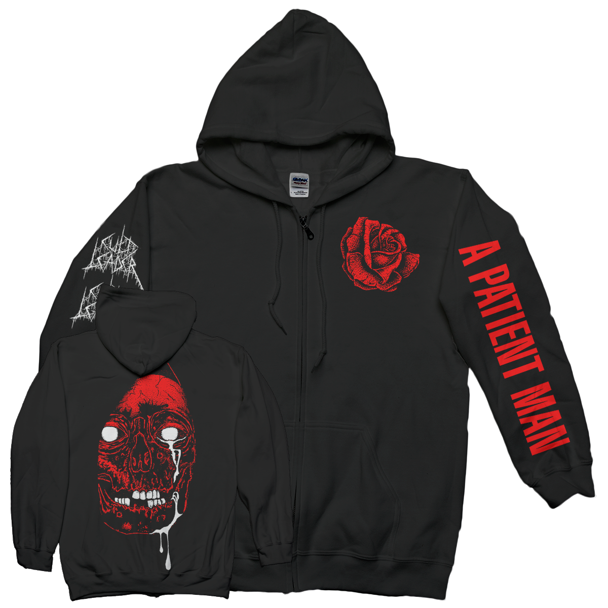 Cult Leader A Patient Man Zip Up Sweatshirt