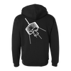 Cave In “Satellite” Premium Embroidered Fleece Zip Up Sweatshirt