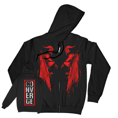 Converge "Devil Inside" Zip-Up Sweatshirt